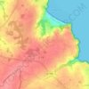 Carte topographique La Ville-au-Vée, altitude, relief