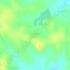 Carte topographique New Raipur (K) R.C, altitude, relief