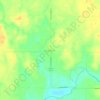 Carte topographique Maplehurst, altitude, relief