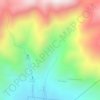 Carte topographique Finch Hatton Gorge, altitude, relief