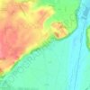Carte topographique Satolas, altitude, relief