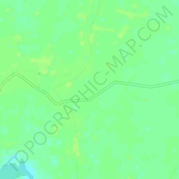 Carte topographique Algarrobo, altitude, relief