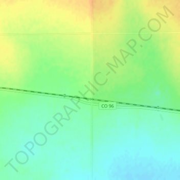 Carte topographique Galatea, altitude, relief