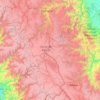 Carte topographique Pasco, altitude, relief