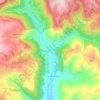 Carte topographique Sant'Andrea, altitude, relief