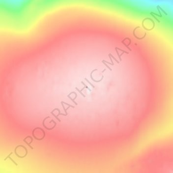 Carte topographique Mount Grinnell, altitude, relief