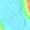 Carte topographique Shaker Crossing, altitude, relief
