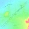 Carte topographique Jahuey Capula, altitude, relief