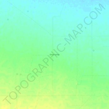 Carte topographique Dixie Valley, altitude, relief