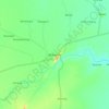 Carte topographique Bhitarwar, altitude, relief
