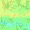 Carte topographique Courtland, altitude, relief