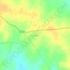 Carte topographique Mandrup, altitude, relief