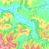 Carte topographique Laharanne, altitude, relief