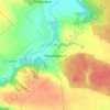 Carte topographique Пришивальня, altitude, relief