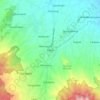 Carte topographique Pacet, altitude, relief
