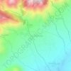 Carte topographique Larb'a-n-Tamtarga, altitude, relief