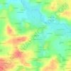 Carte topographique La Bretonnière, altitude, relief