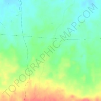 Carte topographique GARRAPATERO, altitude, relief