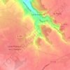 Carte topographique Le Haut des Boudards, altitude, relief