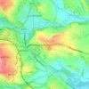 Carte topographique Ardsley, altitude, relief