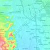 Carte topographique Cachiche, altitude, relief