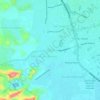 Carte topographique Comatrana, altitude, relief