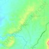 Carte topographique Anonang Sur, altitude, relief