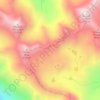 Carte topographique Sawtooth Range, altitude, relief