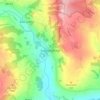 Carte topographique Summerbridge, altitude, relief