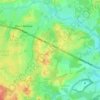 Carte topographique Blackhill, altitude, relief