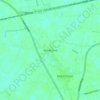Carte topographique North End, altitude, relief