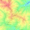 Carte topographique Kano, altitude, relief