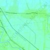 Carte topographique Sleman, altitude, relief