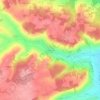 Carte topographique Roussemeau, altitude, relief