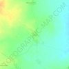 Carte topographique Sodar, altitude, relief