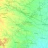 Carte topographique Bānkurā, altitude, relief