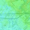 Carte topographique Beerschoten, altitude, relief