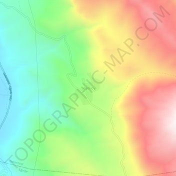 Carte topographique Yeşilköy, altitude, relief