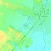 Carte topographique บ้านเด่น, altitude, relief