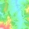 Carte topographique Nene, altitude, relief