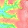 Carte topographique Stapley, altitude, relief