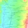 Carte topographique Curup, altitude, relief