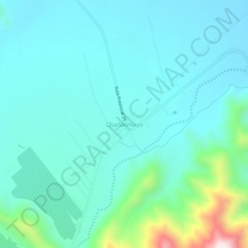 Carte topographique Chañarmuyo, altitude, relief