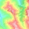 Carte topographique Leɛzib Lekwafa, altitude, relief