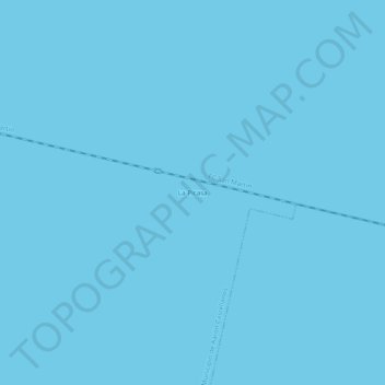 Carte topographique La Picasa, altitude, relief