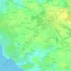 Carte topographique Kerfournic, altitude, relief