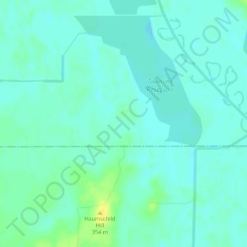 Carte topographique George W Mead State Wildlife Management Area, altitude, relief