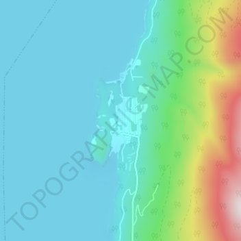 Carte topographique Riondel, altitude, relief