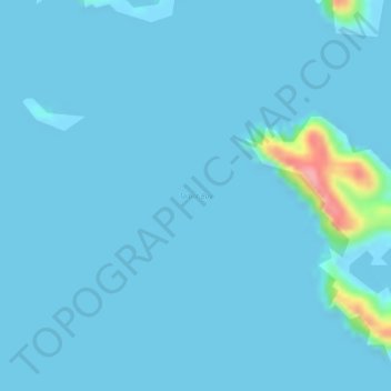Carte topographique Talbot Bay, altitude, relief