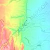 Carte topographique Marigat, altitude, relief